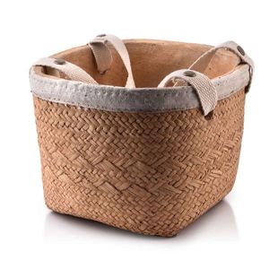 Keramický kvetináč Rosita Cube 16, 5 cm hnedý vyobraziť