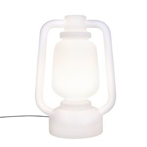 Stojaca lampa biela 110 cm IP44 - Storm Extra Large vyobraziť