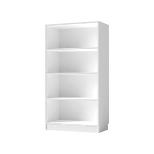 Knihovna Pocett 146 cm bílá vyobraziť