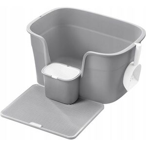 Kočičí toaleta Sofis 64 cm šedá vyobraziť