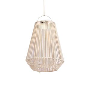 Bohemian stolná lampa béžová vrátane LED 3-stupňové stmievanie IP54 solárne nabíjanie - Duca vyobraziť