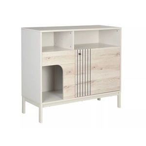 Komoda Frost II 100 cm krémová/alpský dub vyobraziť