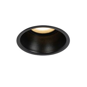 Inteligentné Zapustené Bodové Svetlo Čierne IP44 vrátane Wifi GU10 50mm - Dept vyobraziť