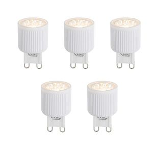 Sada 5 G9 24 mm 3-stupňových stmievateľných LED žiaroviek 3W 300 lm 2700K vyobraziť