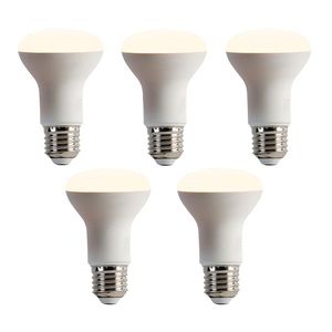 Sada 5 stmievateľných LED žiaroviek E27 R63 6, 2 W 520 lm 2700 K vyobraziť