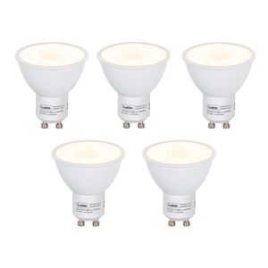 Sada 5 LED žiaroviek GU10 so senzorom súmraku 5W 380lm 2700K vyobraziť