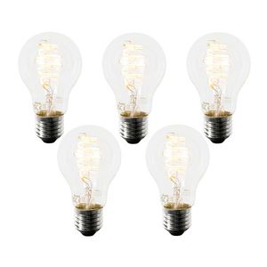 Sada 5 inteligentných LED žiaroviek E27 A60 4, 9 W 380 lm 2700 K vyobraziť