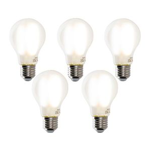 Sada 5 inteligentných LED žiaroviek E27 A60 matné 7W 806lm 1800-4000K vyobraziť