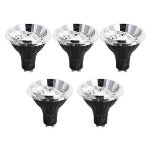 Sada 5 ks GU10 Stmievateľná LED žiarovka 70mm 6.5W 600LM 3000K vyobraziť