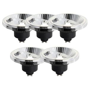 Sada 5 stmievateľných LED žiaroviek GU10 111 mm 10, 5 W 770 LM 4000 K vyobraziť