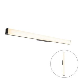 Moderné nástenné svietidlo do kúpeľne čierne 92 cm IP44 - Cascada vyobraziť