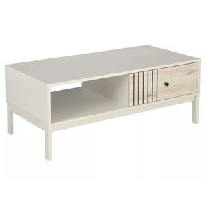 Konferenční stolek Frost 100 cm krémový/alpský dub vyobraziť