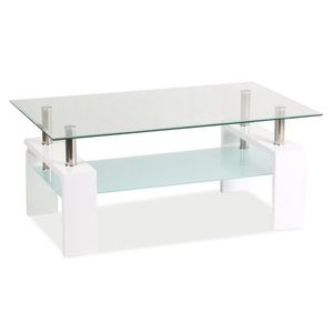 Konferenční stolek Lisa Basic II 60 cm bílý vyobraziť