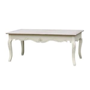 Konferenční stolek Rimini 120 cm z masivu krémový vyobraziť