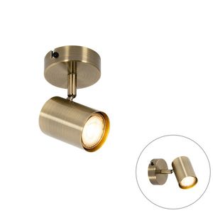 Moderný reflektor bronzový otočný - Jeana vyobraziť