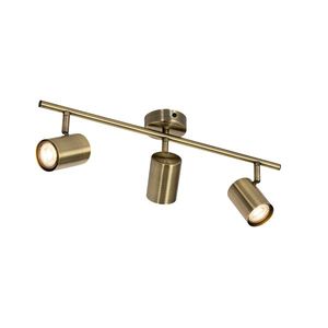 Moderný reflektor bronzový sklápací 3-svetlo - Jeana vyobraziť