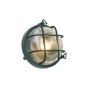 Vonkajšie nástenné a stropné svietidlo tmavozelené okrúhle IP44 - Noutica vyobraziť