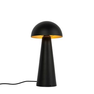 Vonkajšia stojaca lampa čierna 50 cm - Mushroom vyobraziť