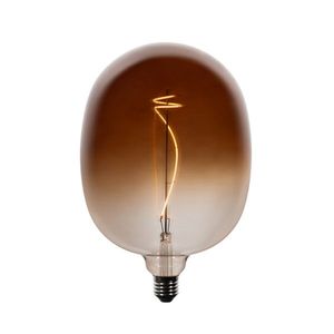 Sada 5 stmievateľných LED žiaroviek E27 G170 hnedá 4, 9W 130 lm 1800K vyobraziť