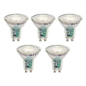 Sada 5 inteligentných LED žiaroviek GU10 50 mm číra 4, 7 W 345 lm 2200 – 4000 K vyobraziť