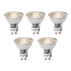 Sada 5 stmievateľných LED žiaroviek GU10 3W 200 lm 3000K vyobraziť