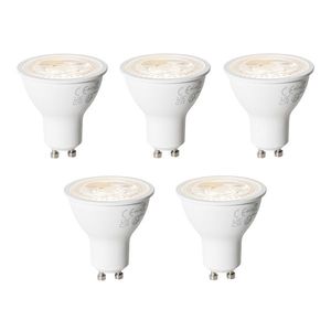 Sada 5 stmievateľných LED žiaroviek GU10 6W 450 lm 3000K vyobraziť