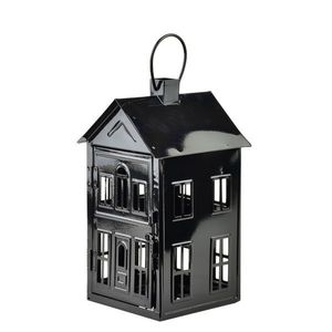 Kovová lucerna Roger 14, 8x14, 3x26, 8 cm černá vyobraziť