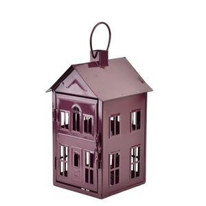 Kovová lucerna Roger 14, 8x14, 3x26, 8 cm fialová vyobraziť