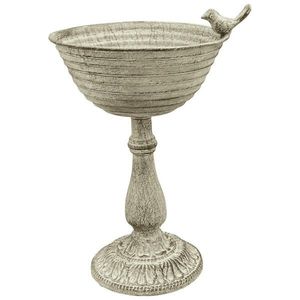 Kovové krmítko na podstavci BIRDIE šedé vyobraziť