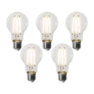 Sada 5 stmievateľných LED žiaroviek E27 A60 8W 900 lm 3000K vyobraziť