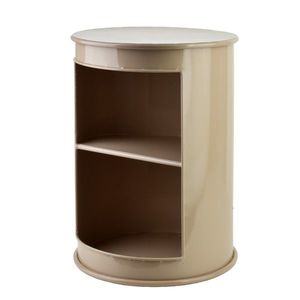 Kovový odkládací stolek ROGER béžový vyobraziť