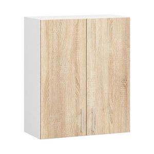 Kuchynská závesná skrinka Š 60cm D2 H720 Artus biela/sonoma vyobraziť