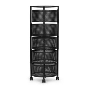 Kuchyňský vozík Eliane 87 cm černý vyobraziť