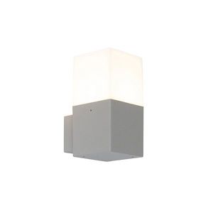 Dánska moderná vonkajšia nástenná lampa sivá IP44 vyobraziť