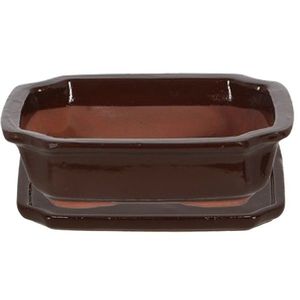 Květináč BLUMA 21 cm hnědý vyobraziť