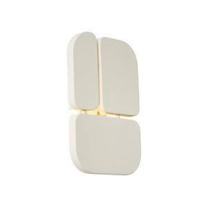 Dizajnové nástenné svietidlo béžové 3-svetlá - Planes vyobraziť