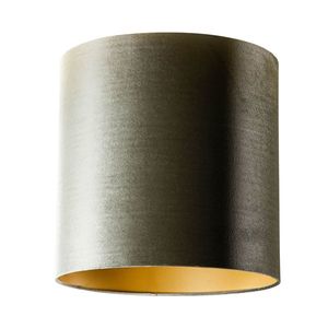 Zamatový tienidlo zelené so zlatým vnútorným 40/40/40 vyobraziť