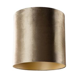 Zamatový tienidlo bronzové so zlatým vnútorným 40/40/40 vyobraziť