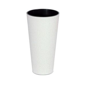 Kvetináč Tubus Slim biely vyobraziť