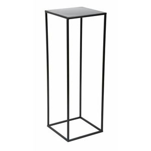 Květinový stojan Charr 70 cm černý vyobraziť