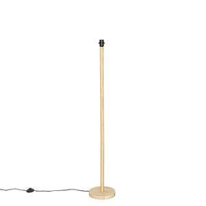 Rustikálna stojaca lampa drevo bez tienidla - Mels vyobraziť