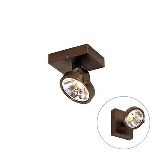 Dizajnové bodové svetlo tmavo bronzové otočné a naklápateľné - Go vyobraziť
