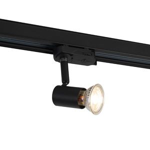 Koľajnicové svetlo 3-fázové čierne - Jeany vyobraziť
