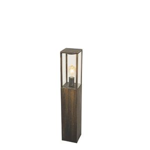Vintage záhradná stojaca lampa starožitné zlato 80 cm IP44 - Charlois vyobraziť