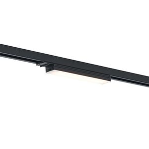 Moderné stropné svietidlo čierne pre koľajnicový systém 1-fázové 5W 400 lm 2700-4000K - Iconic Tsiri vyobraziť