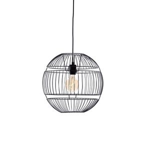 Moderné závesné svietidlo čierne 38 cm - Sphaera vyobraziť