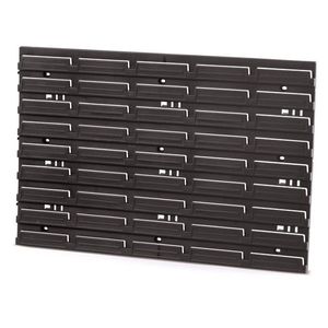 Montážní panel BENER 57, 6 x 1, 8 x 39 cm černý vyobraziť