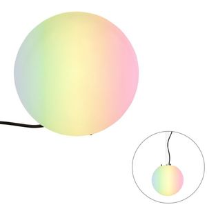 Inteligentná vonkajšia lampa biela 25 cm IP65 vrátane WiFi A60 - Nura vyobraziť