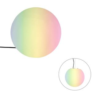 Inteligentná vonkajšia lampa biela 35 cm IP65 vrátane WiFi A60 - Nura vyobraziť