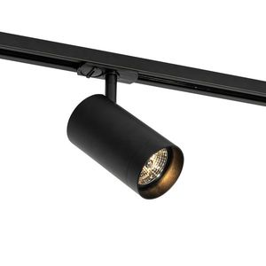 Moderné čierne bodové svetlo pre 1-fázový koľajnicový systém 70 mm - Iconic Jeana Luxe vyobraziť